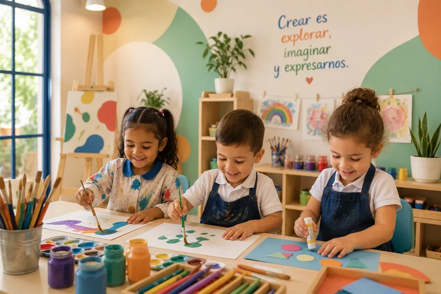 Vida escolar en el Gimnasio Infantil Merlín