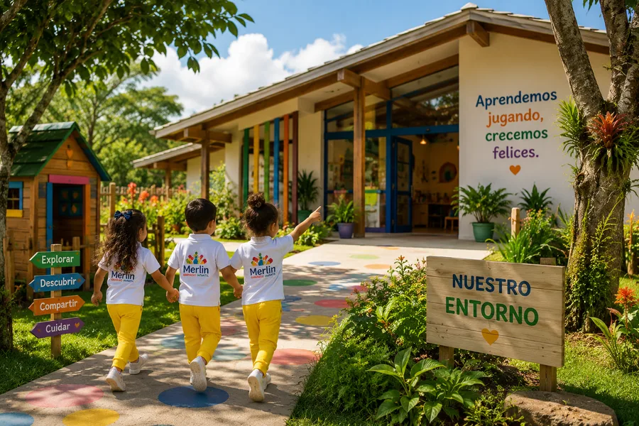 Vida escolar en el Gimnasio Infantil Merlín