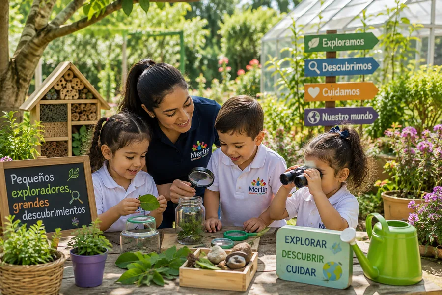Vida escolar en el Gimnasio Infantil Merlín